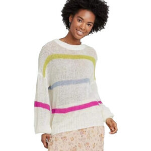 NWT Wild Fable lightweight knit w/ bishop sleeve
